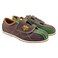 Ladies TCR3V Cobra Rental Bowling ShoesBrown/Green 7