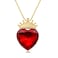 Queen of Hearts Evie Descendants Necklace Jewelry Costume Accessories Birthday Sweetheart Gift for Women