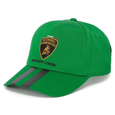 Lamborghini 2023 Adult Squadra Corse Travel Cap Green