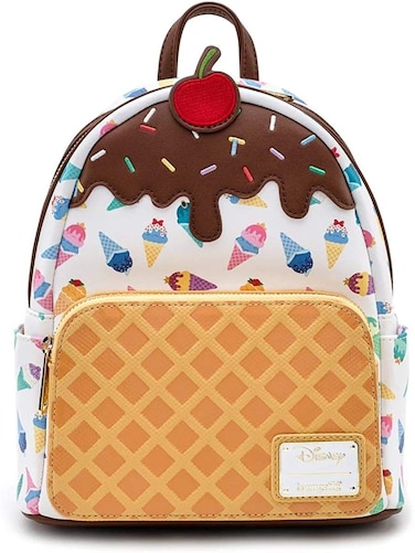 Loungefly x Disney Princess Ice Cream Mini-Backpack (One Size, White Multi)