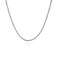 Savlano 925 Sterling Silver 3MM Handmade Bead Ball Strand Chain Necklace For Women- Made in Italy Comes With a Gift Box (20,3mm)
