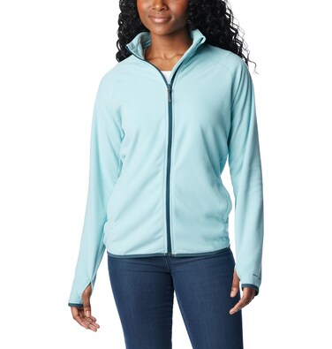 Columbia Women's Back Beauty Full Zip, Aqua Haze, Medium