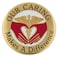 PinMart's Our Caring Makes a Difference Nurse Lapel Pin