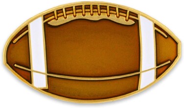 PinMart's Football Sports Enamel lapel Pin