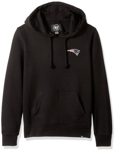 '47 NFL Chicago Bears Women's Rundown Headline Pullover Hoodie, Small, Jet Black