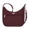 Travelon Anti-Theft Essentials East/West Hobo Bag, Dark Bordeaux