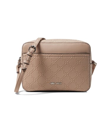 Nine West Bowie Mini Camera Crossbody, Soft Marble
