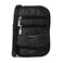 Baggallini Journey Crossbody Bags for Women 9x6 Small Lightweight Nylon Zipped Travel Safe Handbag Phone Passport Purse W/Rfid, Black Quilt