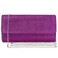 Outrip Women's Evening Bag Clutch Purse Glitter Party Wedding Handbag with Chain (Purple)