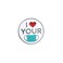 I Love Your Pin Vaccination Badge Science Maks Protection Enamel Brooch (I Love Your）