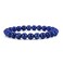 Cherry Tree Collection - Small, Medium, Large Sizes - Gemstone Beaded Bracelets for Women and Men - 8mm Round Beads (Lapis - Medium)