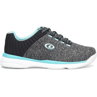 Dexter Womens Elin Bowling Shoes - Grey/Teal 7.5