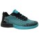 Pyramid Women's Path Lite Seamless Mesh Bowling Shoes - Black/Teal Size 8.5