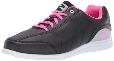 Brunswick Mystic Black/Pink Ladies Size 7.5