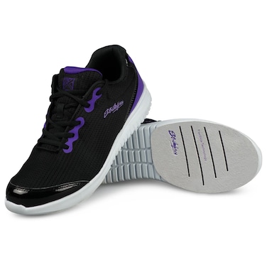 KR Strikeforce Glitz Black/Purple Size 11