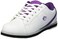 BSI Women's 460 Classic Bowling Shoe - Lightweight Shoes with Cushioned Support for Women, Purple &amp; White, Size 7.5