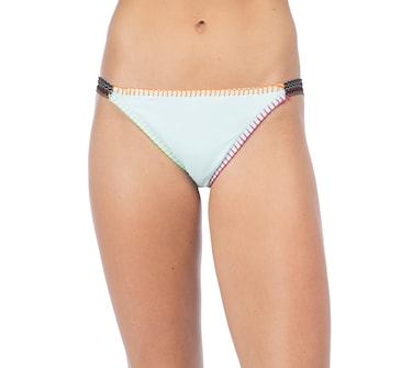 Hobie Junior's Standard Lets Stitch Together Elastic Bikini Bottom, Crystal Blue, Medium