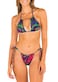 Hurley Women's Standard Slider TIE Side Cheeky Bottom, Nebula, L