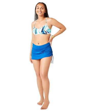 Carve Designs Women's Hoku Swim Skirt, Royal Blue, MD