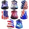 Dapaser 8 Pack Cooling Neck Gaiter Balaclava Face Mask UV Protection Breathable Bandanas Scarf Face Cover for Men Women