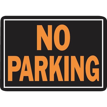 HY-KO Products 805 NO Parking Aluminum Sign 10" x 14