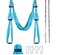 Aerial Yoga Swing Set Yoga Hammock Trapeze Sling Inversion Tool for indoor Home Fitness (Blue)