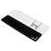 GRIFITI Slim Wrist Pad 17" x 4" x 0.25" Wrists Rest Pads for Standard Computer Keyboards - Ergonomic Keyboard Support Accessories &amp; Carpal Tunnel Resting Hand Rests (Black Poly Nylon Surface)