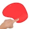 xinidc Ergonomic Computer Mouse Pad with Wrist Rest Support, Pain Relief Mouse Pad with Non-Slip PU Base for Home Office Working Studying (Red)