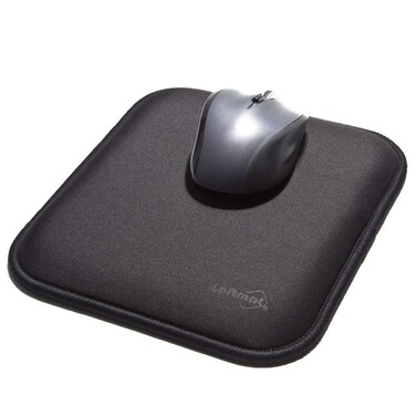 Loftmat USA, Ver 2, The Cushioned Mouse Pad, Ergonomic Wrist Rest Support, Pillow Comfort, Pressure Relieving, Performance Surface, Stitched Edges - (8inch x 9inch) The Office Small, Version 2