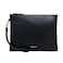 DORIS&amp;JACKY Lambskin Leather Wristlet Clutch Purse For Women Large Soft Designer Wallet With Strap