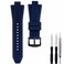 Adwoa Silicone Rubber Watch Band Strap Replacement for Michael Kors - 13x29mm Watch Band Compatible with MK8380 MK8356 MK8295 MK9020