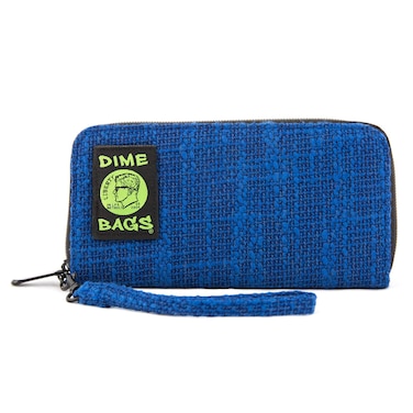DIME BAGS Wristlet Wallet - RFID-Blocking Carrying Case with Secure Zipper and Wristlet Loop (Midnight)