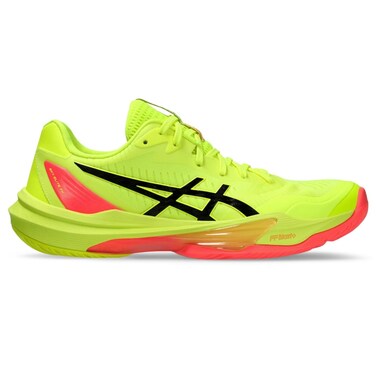 ASICS Women's Sky Elite FlyteFoam 3 Volleyball Shoes, 9.5, Safety Yellow/Black