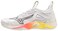 Mizuno Wave Momentum 3 Women's Volleyball Shoe, SNW Wht-High-Vs Pnk, 9