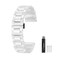 JBR Three Beads Ceramic Watch Band Quick Release Waterproof Watch Strap Deployment Clasp Watch Bracelet for Wrist Watch Band Accessories Women Men Universal 14mm 16mm 18mm 20mm 22mm