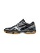 Mizuno Women's Wave Hurricane 3 Volleyball Shoes, Black/Silver, 7.5 B US