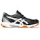 ASICS Women's Gel-Rocket 11 Volleyball Shoes, 9.5, Black/Pure Silver