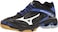Mizuno Women's Wave Lighting Z3 Volleyball Shoe,Black/Royal,11 B US