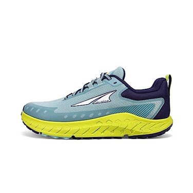 ALTRA Women's AL0A82CY Outroad 2 Trail Running Shoe, Blue/Green - 7 M US