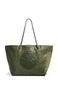 Tory Burch Women's Ella Chain Tote, Olive Green, One Size