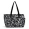 Vera Bradley Women's Recycled Lighten Up Water-repellent Pet Carrier Tote, Glass Vines, One Size