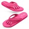 Pedicure Sandals with Built In Toe Separators for Women - Comfortable Spa Style Flip Flops for Home, Salon, Yoga &amp; Gym Use - Ideal for Nail Drying &amp; Foot Wellness (Fuchsia-L)