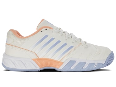 K-Swiss Women's Bigshot Light 4 Tennis Shoe, Star White/White/Heather, 8 M