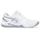 ASICS Women's Gel-Dedicate 8 Tennis Shoe, 10.5, White/Pure Silver