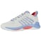 K-Swiss Women's Hypercourt Supreme 2 Tennis Shoe, Bright White/Open Air/Strawberry Ice, 9 M