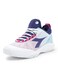 Diadora Women's Speed Blushield Fly 4+ All Ground Tennis Shoe (White/Blueprint/Pink Yarrow, 8.5)