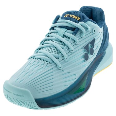 Yonex Women's Power Cushion Eclipsion 5 Tennis Shoes, Cyan (Women's US Size 9)