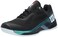 WILSON Women's Rush Pro 4.0 Blade Sneaker, Black/Deep Teal, 10.5