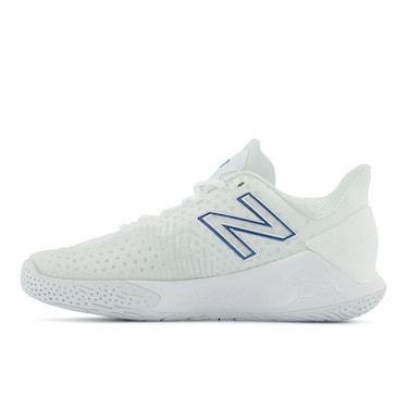 New Balance Women's Fresh Foam X Lav V2 Hard Court Tennis Shoe, White/Black, 9.5