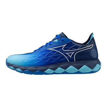 Mizuno Wave Enforce Tour AC Women's Racquet Sports Shoe Tennis, Mugen Blue/White, 7.5